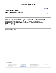 NBN ISO 23704-2:2023