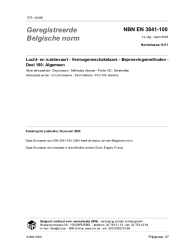 NBN EN ISO 14819-1:2003