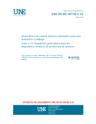 UNE-EN IEC 60730-2-22:2020