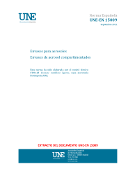UNE-EN 15009:2021