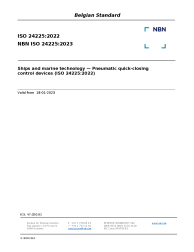 NBN ISO 24225:2023