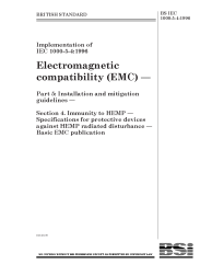 BS IEC 1000-5-4:1996