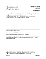 NBN EN 14188-3:2006