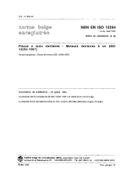NBN EN ISO 13294:1997
