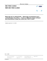 NBN ISO 7503-2:2020