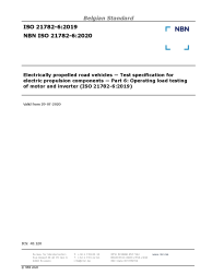 NBN ISO 21782-6:2020