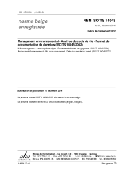 NBN ISO/TS 14048:2014