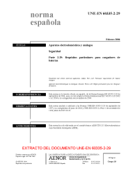 UNE-EN 60335-2-29:2006