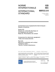 IEC 60512-2-5:2003