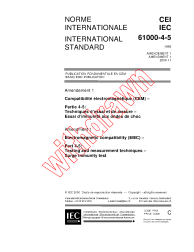 IEC 61000-4-5:1995/AMD1:2000