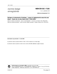 NBN EN ISO 17526:2003