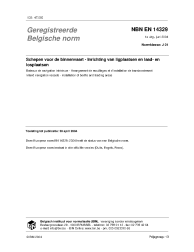 NBN EN 14329:2004