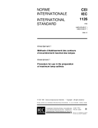 IEC 61126:1992/AMD1:1996