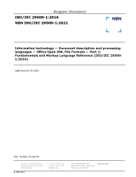 NBN ISO/IEC 29500-1:2021