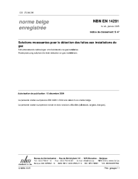 NBN EN 14291:2005