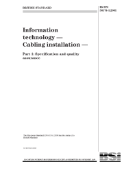 BS EN 50174-1:2001