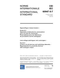 IEC 60947-5-7:2003