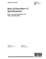 BS CECC 00111-1:1991