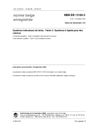 NBN EN 13160-3:2003
