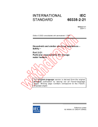 IEC 60335-2-21:2002+AMD1:2004 Consolidated