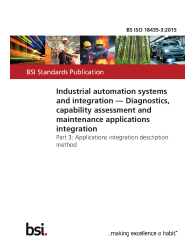 BS ISO 18435-3:2015