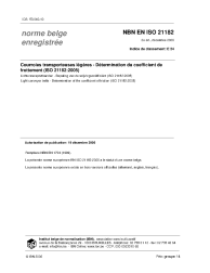 NBN EN ISO 21182:2006