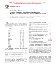 ASTM E354-14