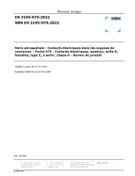 NBN EN 3155-075:2022