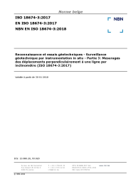 NBN EN ISO 18674-3:2018