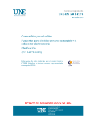UNE-EN ISO 14174:2019
