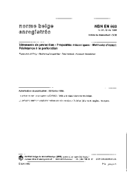 NBN EN 863:1996