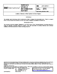 SAE J 2079:2011-10-27