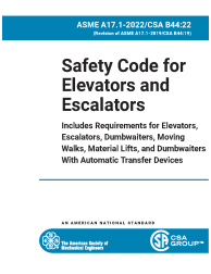 ASME A17.1-2022/CSA B44:22