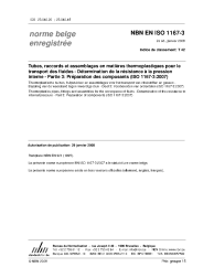 NBN EN ISO 1167-3:2008
