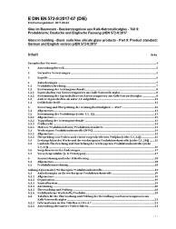 DIN EN 572-9:2017-07