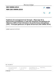 NBN ISO 50006:2019