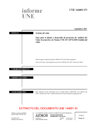 UNE 144001:2007 IN (R2016)