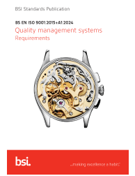 BS EN ISO 9001:2015+A1:2024