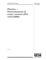 BS EN ISO 15512:2009