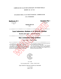 IEC 60068-2-29:1968/AMD1:1982