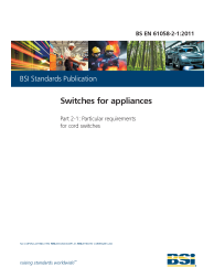 BS EN 61058-2-1:2011