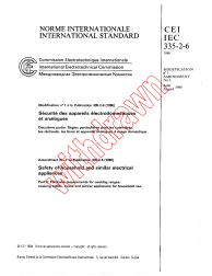 IEC 60335-2-6:1986/AMD1:1988