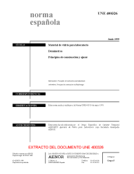 UNE 400326:1999 (R2012)