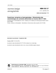 NBN ISO 37:2003