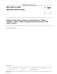 NBN ISO 21873-2:2021
