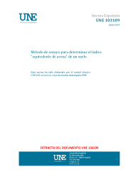 UNE 103109:2022
