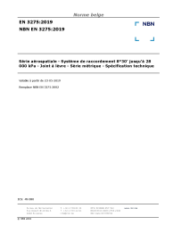 NBN EN 3275:2019