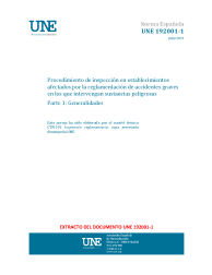 UNE 192001-1:2021
