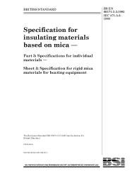 BS EN 60371-3-3:1995