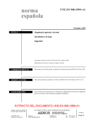 UNE-EN 908:1999+A1:2009 (R2019)